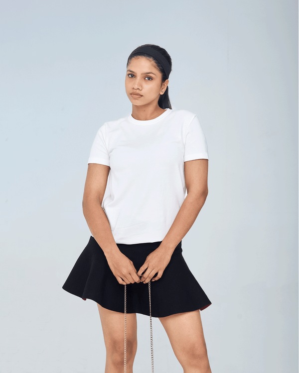 RWDY Duskline Muscle Tee in Bone