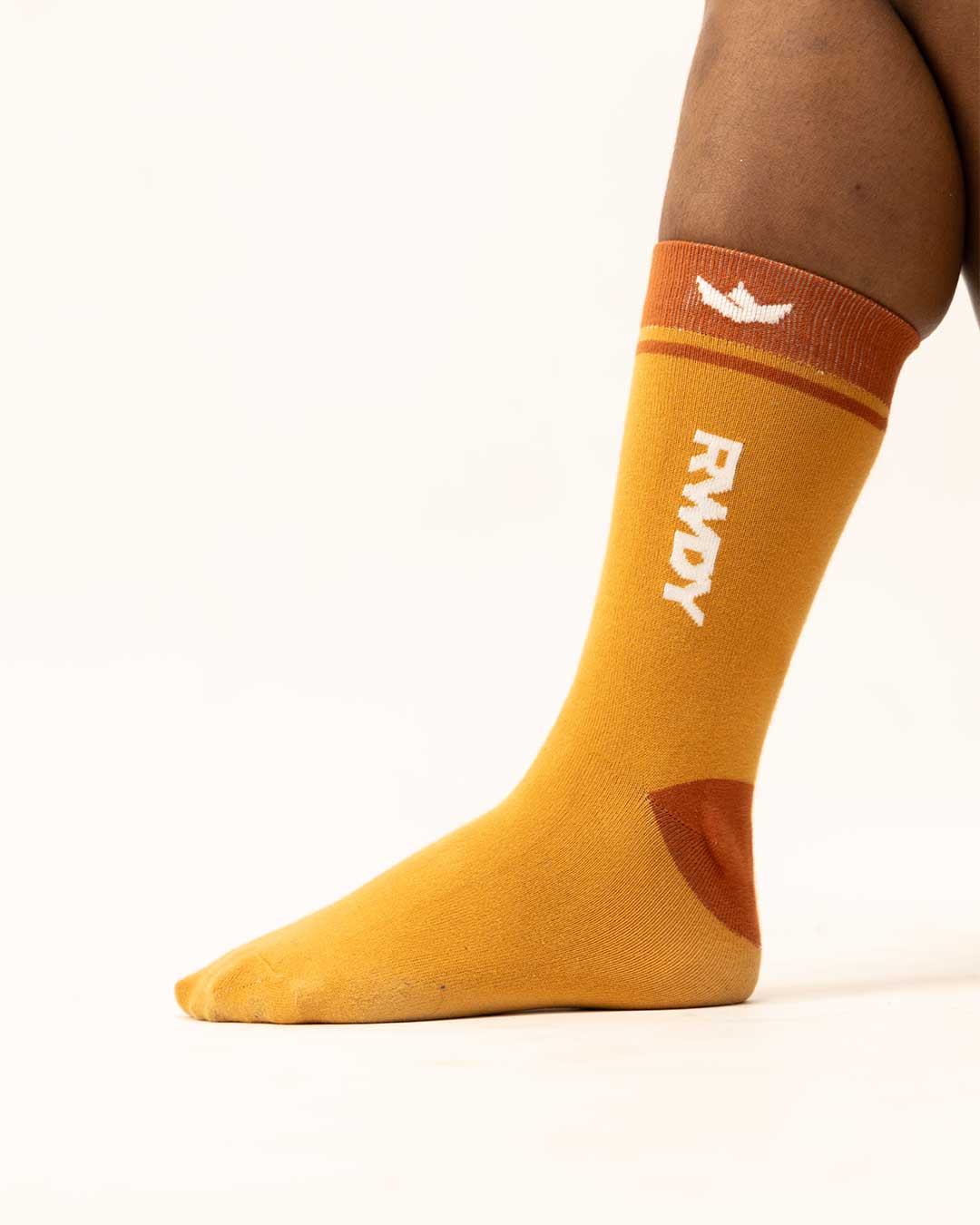 RWDY CREW SOCKS DESERT GOLD